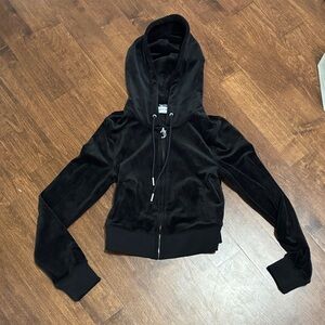 Juicy Couture OG Big Bling Velour Hoodie